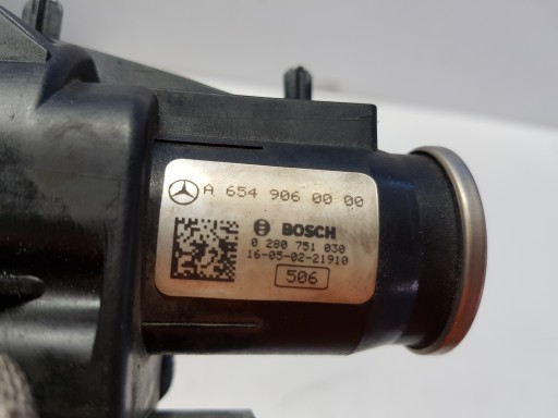 MERCEDES W213 control unit KLAP header pipe A6549060000