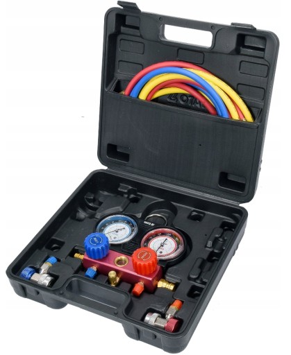 КОМПЛЕКТ ДЛЯ ОБСЛУЖИВАНИЯ СИСТЕМ КОНДИЦИОНИРОВАНИЯ ВОЗДУХА / YATO/