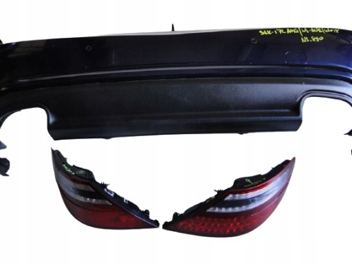 A172XXXAMG - MERCEDES SLK 172 БАМПЕР AMG ШАПКА З ЛАМПОЮ АНТЕНИ