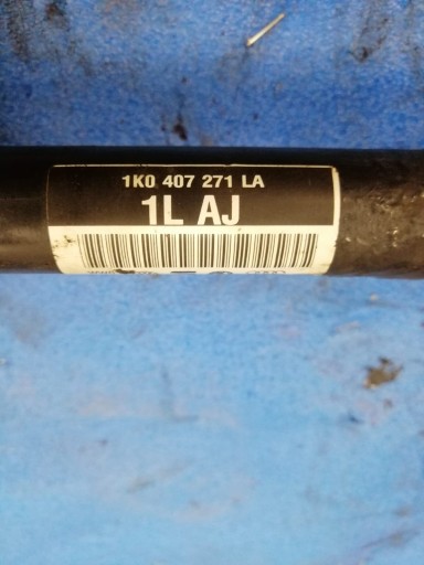 SKODA YETI semi-axis left 1.2TSI AUTOMAT 1K0407271LA