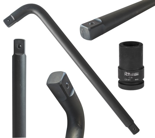 КЛЮЧ КОЛЕСНЫЙ КОВАННЫЙ L-РУЧКА 1 ДЮЙМ ГОЛОВКА 33 ММ