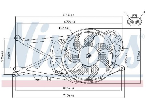 85205 - ОХОЛОДЖУЮЧИЙ ВЕНТИЛЯТОР. -> 85204