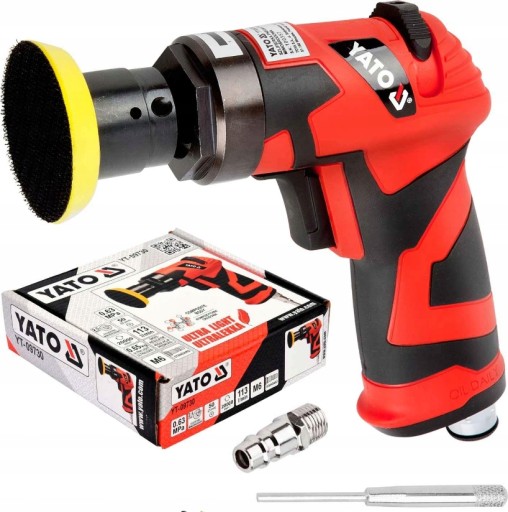 YATO ПНЕВМАТИЧЕСКАЯ УГЛОВАЯ ШЛИФОВАЛЬНАЯ МАШИНА