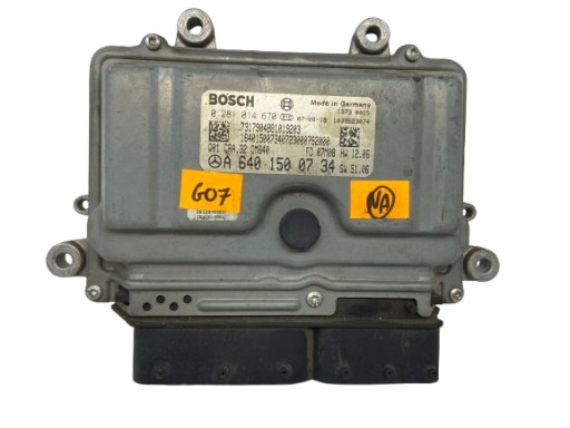 Модуль компьютера контроллера двигателя mercedes a6401500734 g07