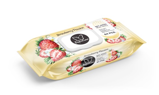 Серветки вологі PAPILION FRAGRANCE 1 х 64 шт.