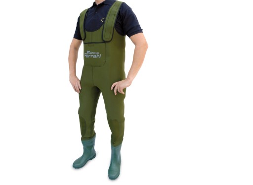 Вейдерси LINEAEFFE NEOPRENE, розмір 43, відтінки зеленого