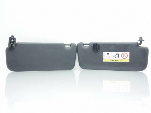 visor PRZECIWSLONECZNY right left KOMPLET MERCEDES C W205 C205 AMG black,