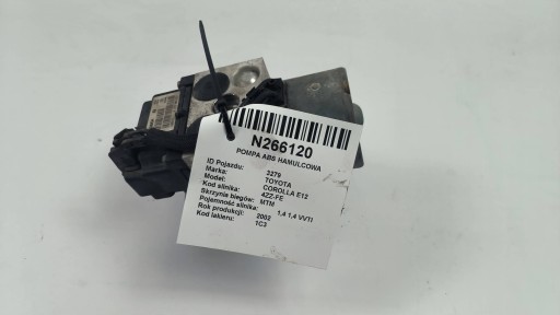Pompa ABS freno 44510-02050 TOYOTA COROLLA E12