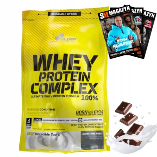 Протеїнова добавка Olimp Whey Protein Complex 100% зі смаком шоколаду 700 г