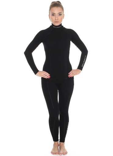Білизна з довгим рукавом Brubeck Extreme Wool, чорна, розмір XL