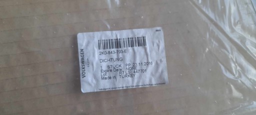 Dichtsatz Tür gleitende links heck VW CADDY 2C 2K SA 2K0843793E