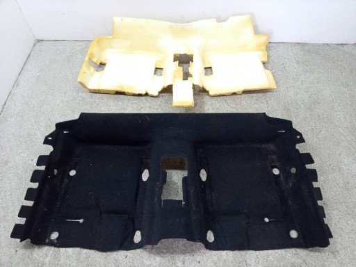 mats of the interior carpet CABRIO CC rear part LIFT Renault Megane III (2008-)