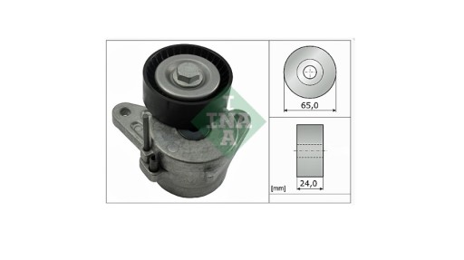 534 0552 - Натягувач ременя навісного обладнання INA VW PASSAT B8 2.0 TDI