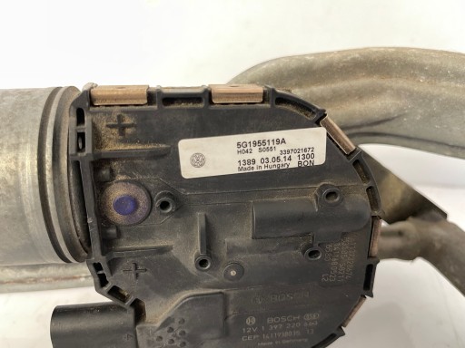 VW Golf VII Gestänge Motor Wischer 5G1955119A 5G1955023C