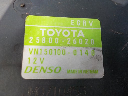 LEXUS IS II 220 2,2D AGR-Ventil 25800-26020