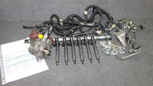 BMW F10 F01 E70 F15 N57D30C M50D - UKLAD kraftstoff einspritzdüse pumpe ausdruck