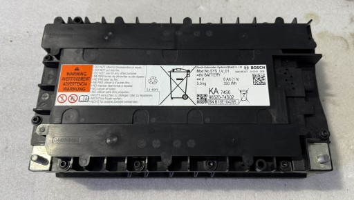 Sx4 s cross 1.4 hybrid 2022 аккумулятор аккумулятор 96520-74s02 vitara iii