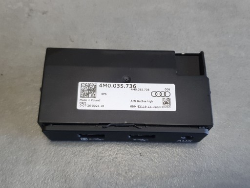 Audi Q7 4M adapter USB 4M0035736