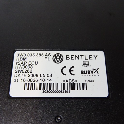 VW PHAETON module TELEFONU 3W0035385AS