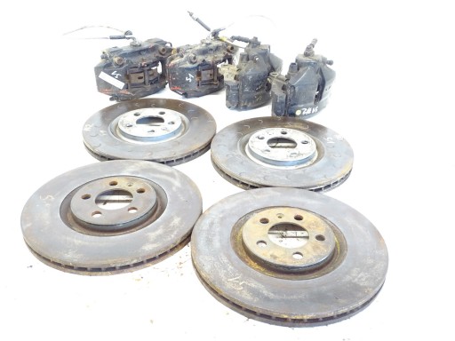 KPL calipers caliper discs KOMPLET front rear part AUDI A1 S1 8X 2.0 TFSI SWAP