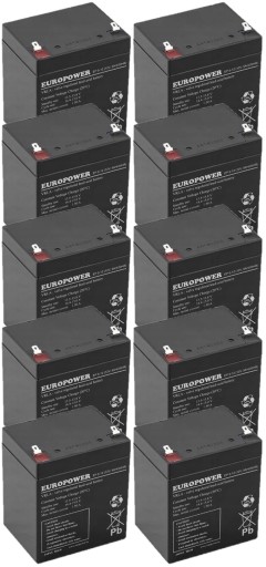 RBC143 RBC 143 #143 КОМПЛЕКТ АКУМУЛЯТОРІВ UPS BATTERY PACK APC 10x EP 5-12