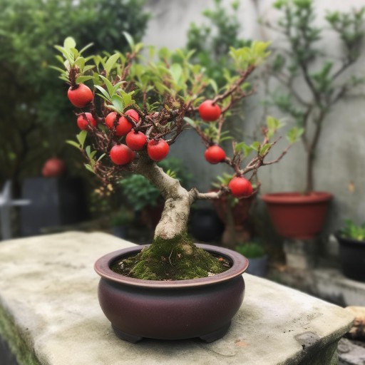 Semená stromu Bonsai Granátové jablko
