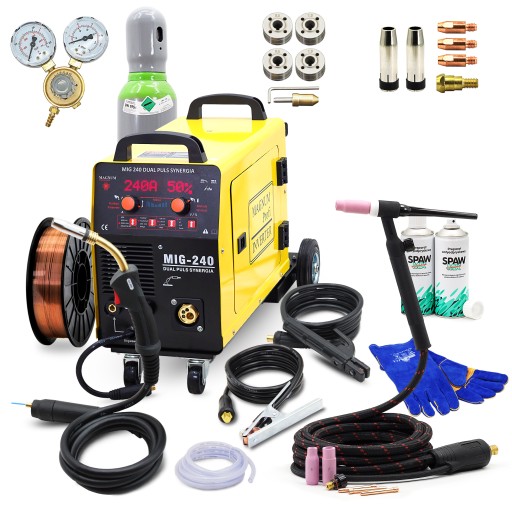 Зварювальний комплект MAGNUM MIG 240 DUAL PULS TIG
