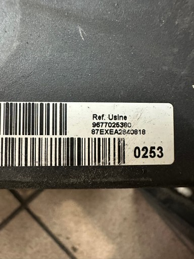 PEUGEOT 3008 servo bubanj ABS 9677025380