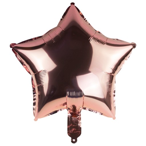 Фольгована повітряна куля ЗІРКА РОЖЕВА ЗІРКА НА ДЕНЬ НАРОДЖЕННЯ
