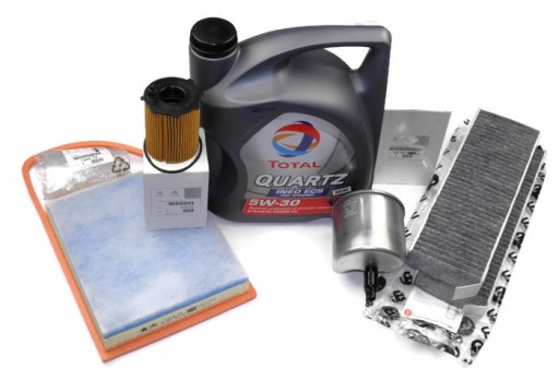 1906E6 - ФІЛЬТРИ + МАСЛО 5W30 TOTAL INEO FAP 1.6 HDI ORIG