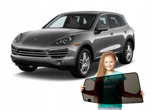 Шторы на магнитах Porsche Cayenne 2 II SUV 2010-2017 RayStop