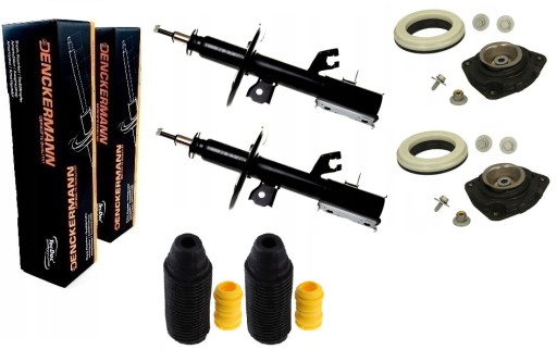 ALL4219B - Амортизатори кріплення чехли nissan qashqai j10 x-trail t31 перед комплект