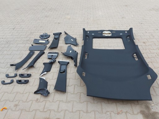 Mercedes EQC 400 W293 roof upholstery plastics KPL AMG
