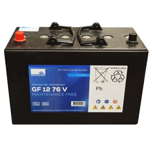 Sonnenschein gf12076v 12v gel 86ah gf 12 076 v