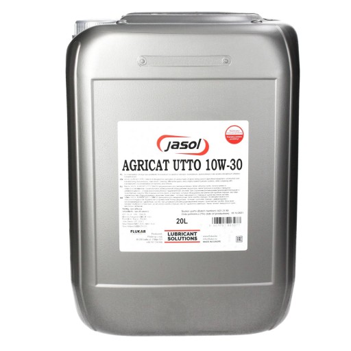 Масло jasol agricat utto 10w30 гидротрансмиссионное 20л