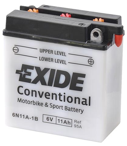 Акумулятор EXIDE 6N11A-1B 6V 11Ah