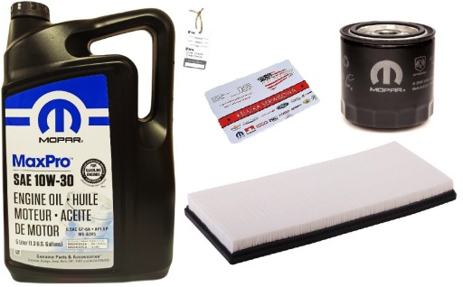 MOPAR 10W30 + ФІЛЬТРИ JEEP WRANGLER 2.5 99-02