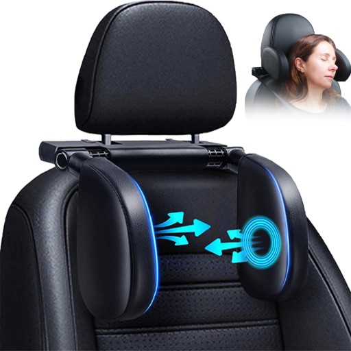 АВТОМОБІЛЬНИЙ ПІДГОЛІВНИК СПИНКА ПІДГОЛІВНИКА, РЕГУЛЮВАНА НА 180°