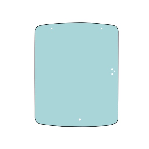 0632SZYB - Лобове скло merlo панорамне roto mf (0632)