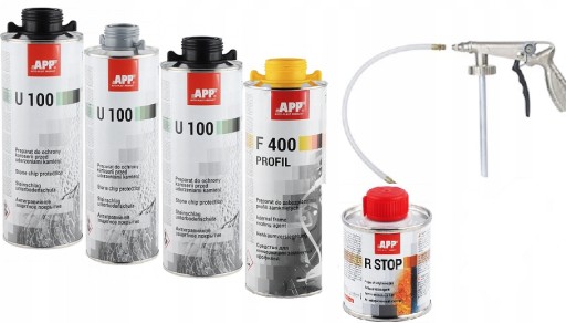 Новый хит 3x U100 R-STOP + 1x F400 + пистолет NTOOLS