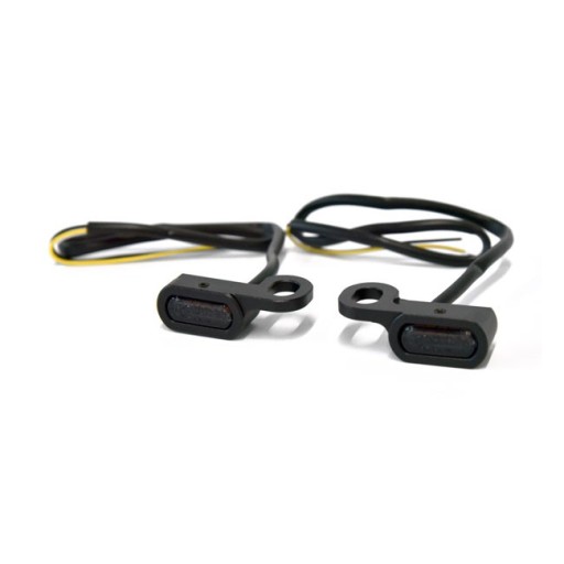 577082 - HARLEY СВІТЛОДІОДНІ ПЕРЕДНІ ПОВОРОТНИКИ FASTLINE ЧОРНИЙ