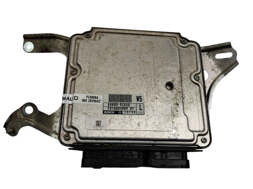 computer control unit of the engine TOYOTA VERSO-S 1.4 D4D 89661-52W50 0281018646