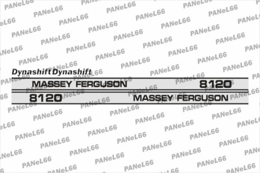 MF8120 - НАБОР НАКЛЕЕК MASSEY FERGUSON 8120 DYNASHIFT