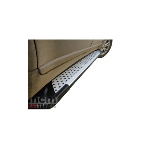 23-ALM-02-10-G - Противоскользящие алюминиевые пороги Mitsubishi ASX 10-