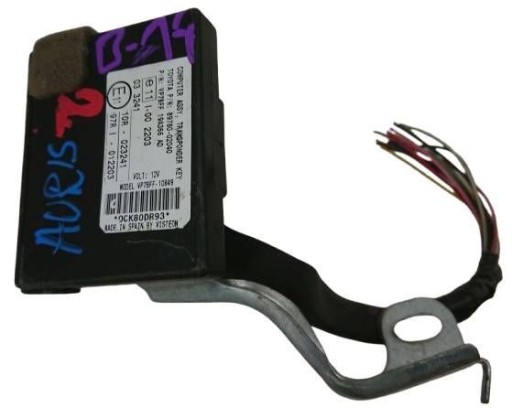 Toyota Auris Module Unité de contrôle immobilizera