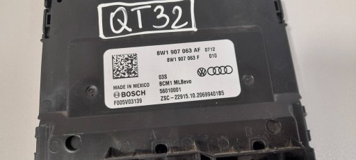 Audi Q5 80A SQ5 FY Unité commande confort 8W1907063AF (QT32)