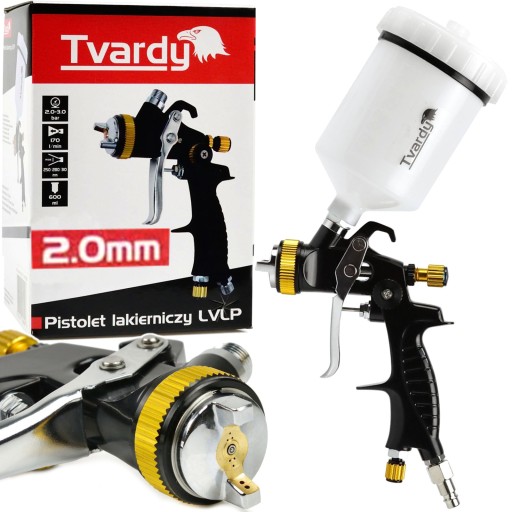ПОКРАСОЧНЫЙ ПИСТОЛЕТ ДЛЯ ПОКРАСКИ, СОПЛО LVLP 2,0 мм