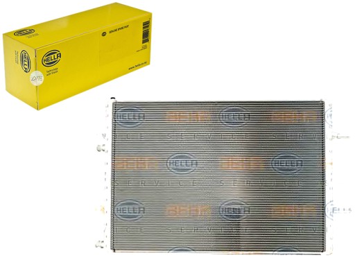 HEL/8MK 376 - HELLA INTECOOLER НИЗКОТЕМПЕРАТУРНЫЙ ОХЛАДИТЕЛЬ