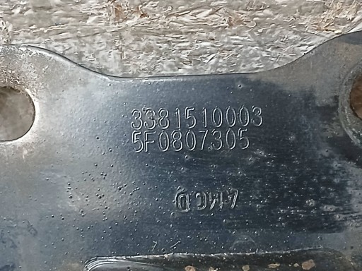 Stoßstangenträger hinten heck Seat Leon (5F) 3381510003