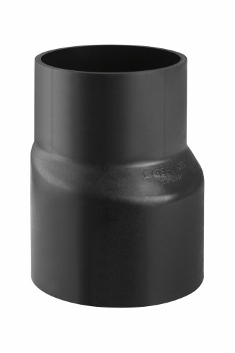 Довгий асиметричний дросель ПЕ d200/160